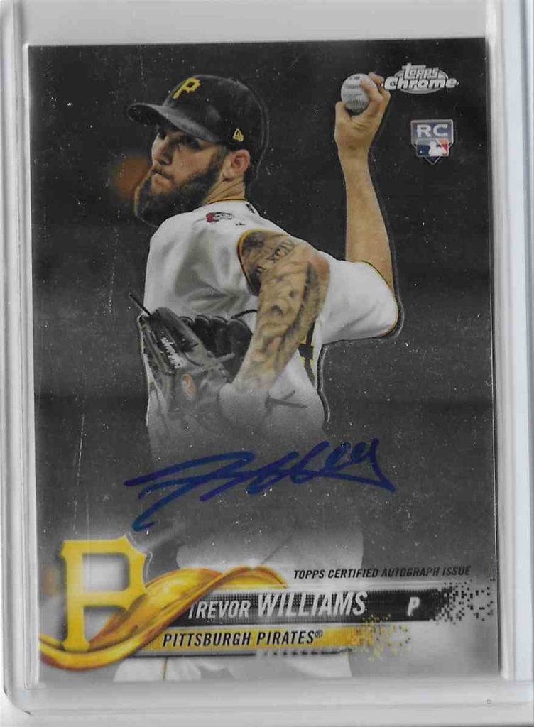 2018 Topps Chrome RA-TW Trevor Williams